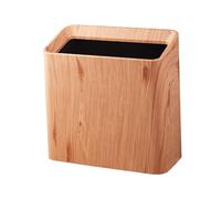 forestalk 5.3 Papelera rectangular de galón se puede con Lid, Slim Open Wastebasket for Kitchen Office, Durable ABS Plastic Bin con Boca ancha e interior, canasta de residuos de ahorro espacial
