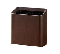 forestalk 5.3 Papelera rectangular de galón se puede con Lid, Slim Open Wastebasket for Kitchen Office, Durable ABS Plastic Bin con Boca ancha e interior, canasta de residuos de ahorro espacial