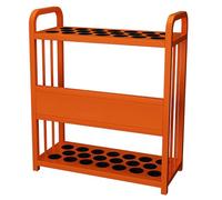 forestalk 9 Slot Pool Cue Rack, Space Saving Billiard Stick Holder para Game Room, Man Cave & Bar, Durable Organizer with Easy Assembly, Black Finish
