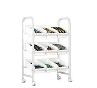 forestalk Organizador de piezas, marco de acero independiente, gabinete de almacenamiento de contenedores de pernos resistente para una gestión eficiente de las piezas