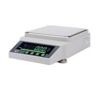 forestalk Professional Digital Analytical Balance 0.01g Precision Lab Scale 5kg MAX Capacity LCD Backlit Display Stainless Steel Pan RS232 Interfaz Equipaje de pesaje preciso para Cocina Home Use