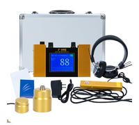 forestalk Sensor ultrasónico de fugas de agua, detección de fugas de fontanería subterránea con auriculares y 4 ajustes ajustables para una identificación precisa de fugas