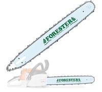 Forester - Combo de barra de motosierra de repuesto de 14 pulgadas y cadena - 14 pulgadas de longitud, paso de 3/8 EXT, calibre .050, montaje A074, 50DL - Piezas de repuesto para motosierra Stihl