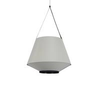 Forestier Carrie M lámpara colgante, gris