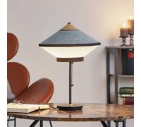 Forestier Cymbal S lámpara de mesa, azul atlántico