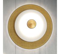 Forestier Cymbal S lámpara de pared LED, bronce