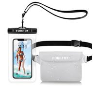 FORETOY Bolsa Impermeable y Funda Impermeable Móvil, Bolsa Estanca Universal IP68 para Deportes Acuatica, Playa, Natación, Canotaje, Kayak, Surf etc