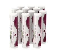 Forever Aloe Lips - Palillo de cuidado labial de alta calidad con aloe vera, aceite de jojoba y cera de abejas, para labios secos y agrietados, dermatest (12 x 4,25 g)