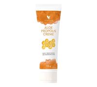 Forever Aloe Propolis Crema (74% Aloe Vera) para pieles secas e irritadas, para apoyo nutritivo con neurodermatitis, tubo (1 x 113 g)