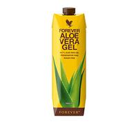 Forever Aloe Vera Gel (1 litro de zumo para beber), gel de aloe vera 100% puro certificado, sin azúcar, sin conservantes añadidos, VitaminC