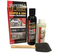 Forever Black por Siempre los Productos de Cuidado de Automóviles para Siempre Negro Parachoques y molduras Kit (Nuevo fórmula Mejorada y un tamaño más Grande)