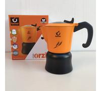 Cafetera Miss Orzi' Para 2 Tazas De Aluminio Con Mango Y Pomelo De Baquelita