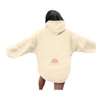 Forever Chasing Sunsets - Sudadera con capucha para mujer, cómoda, playa, vintage, con capucha, sudaderas con capucha 2025, suéteres Workou finos, góticos, a la moda, esenciales, estéticos