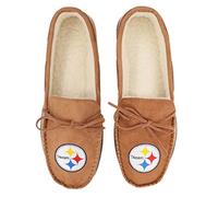 Forever Collectibles UK Pittsburgh Steelers - Zapatilla de mocasín (tamaño pequeño)