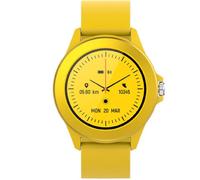 Smartwatch Forever Colorum CW-300/ Notificaciones/ Frecuencia Cardíaca/ Amarillo