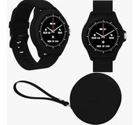 Smartwatch Forever Colorum CW-300/ Notificaciones/ Frecuencia Cardíaca/ Negro