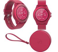 Smartwatch Forever Colorum CW-300/ Notificaciones/ Frecuencia Cardíaca/ Magenta