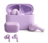 FOREVER COLORUM TWS Auriculares Bluetooth Lavanda - Auriculares Inalambricos Bluetooth con Graves Profundos - Intraurales Auriculares con Micrófono Compatibles con Android e iOS - Carga Rápida USB-C