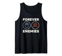 Forever Enemies Enemigos eternos El socialismo no funciona Camiseta sin Mangas