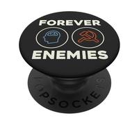 Forever Enemies Enemigos eternos El socialismo no funciona PopSockets PopGrip Adhesivo