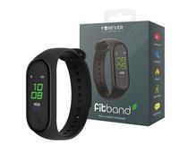 FOREVER Fitband - Pulsera de Fitness conectada Tracker de Actividades y frecuencia cardíaca discreta y Ligera, Larga duración