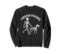 Forever Friends - Perro de Esqueleto para Sudadera