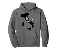 Forever Italy Graphic Tees - I Love Italy, Italy Map Graphic Sudadera con Capucha