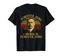 Forever Jung | Carl Gustav Jung Diseño retro 2025 Camiseta
