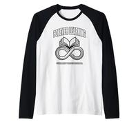 Forever Learning Curiosity Never Retire Camiseta Manga Raglan