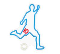 Lampara forever neon plexi led footballer white