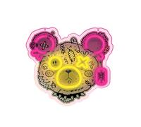 Forever light led neon art sign oso punk - cartel de luz neon rosa-ama