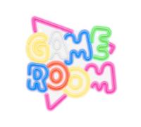 Forever Light Nachtlicht Neon PLEXI LED GAME ROOM Leuchtschild LED Zeichen Multicolor Für den Gamer - Ein Zimmerdekor für die Wand