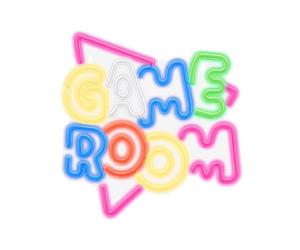 Forever Light Nachtlicht Neon PLEXI LED GAME ROOM Leuchtschild LED Zeichen Multicolor Für den Gamer - Ein Zimmerdekor für die Wand