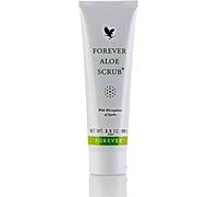 Forever Living Aloe Scrub utiliza microesferas de jojoba para una experiencia de limpieza suave.