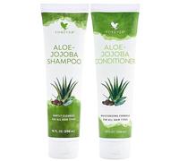 Forever Living - Champú y enjuague acondicionador de aloe y jojoba (2 unidades)