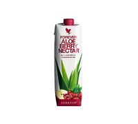 Forever Living Products Aloe Berry Nectar, 1000 ml, gel de aloe vera con sabor a arándano y manzana, gel de aloe vera de hoja interior 90,7% puro, sin conservantes añadidos, sin gluten