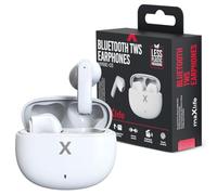 FOREVER MaxLife - Auriculares Bluetooth inalámbricos 5.3 Bluetooth, Control táctil, micrófono Integrado, con Funda de Carga portátil, Color Blanco