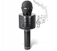 Forever - Micrófono de karaoke Bluetooth, altavoz inalámbrico con micrófono de 3 W, compatible con iPhone, Android, batería de 1500 mAh, máquina de música portátil, regalos para niños y adultos