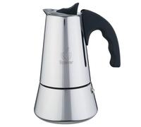 FOREVER Miss Conny KG121304 - Olla Espresso Compatible con inducción de 6 Tazas, Acero Inoxidable, Multicolor, 6 Tonos