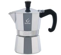 FOREVER Miss Moka - Cafetera de inducción para 3 tazas - Miss Moka Prestige Induction, cafetera para casa, cafetera portátil para viaje, tazas de café, incluye junta de silicona