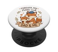 Forever My Little Cub - Lindo Amor Familiar PopSockets PopGrip Adhesivo