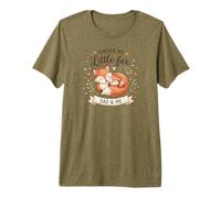 Forever My Little Foxes - Dad & Me Cute Wildlife Camiseta Premium