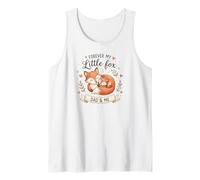 Forever My Little Foxes - Dad & Me Cute Wildlife Camiseta sin Mangas