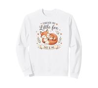 Forever My Little Foxes - Dad & Me Cute Wildlife Sudadera