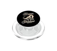 Forever My Little Shadow teckel Silueta Vintage PopSockets PopGrip para MagSafe