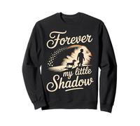 Forever My Little Shadow teckel Silueta Vintage Sudadera