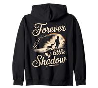 Forever My Little Shadow teckel Silueta Vintage Sudadera con Capucha