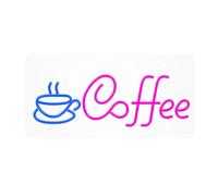 Forever neon plexi led coffee pink blue neolia