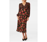 Forever New Carlina Mixed Print Midi Rose Garden Talla: 8 | Outlet | Mujer | Rosa