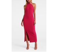 Forever New Eva High Neck Split Bodycon Bright Rose Talla: 14 | Outlet | Mujer | Rosa
